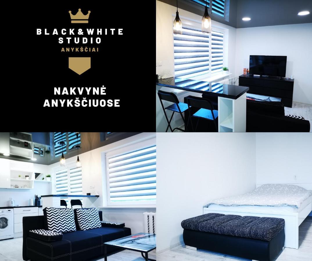 Black & White Studio Anykščiai Exteriör bild